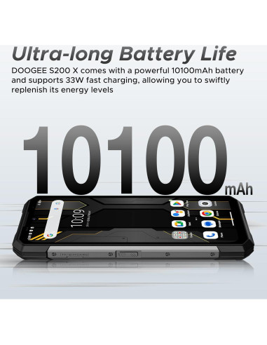 DOOGEE S200 X 5G Teléfono Rugerizado 32GB RAM 512GB ROM