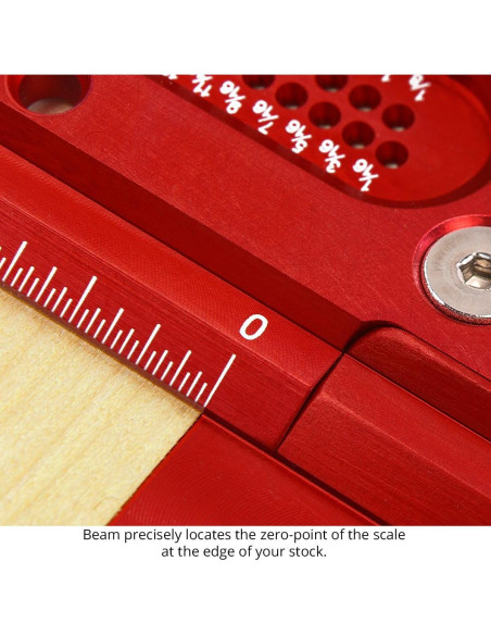 Escuadra T de Precisión Woodpeckers 60 cm con Guías de Marcado