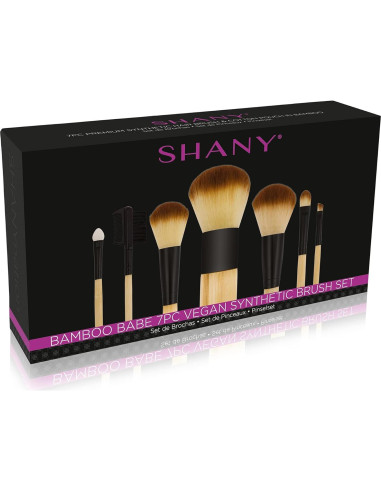 Conjunto de Brochas de Maquillaje SHANY - 7 Piezas Veganas