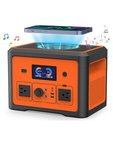 Generador Solar Portátil Tiexei PT01 665.6Wh 1800W UPS Bluetooth