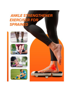 Tabla de Equilibrio Woorhive para Tobillo - Madera Antideslizante 2