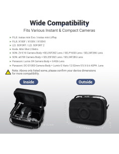 Funda Dura JJC para Cámara Instantánea Fujifilm Instax Mini EVO 2