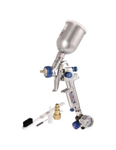 Pistola de Pulverización Dynastus HVLP 100ml 1.0mm Detalle Auto