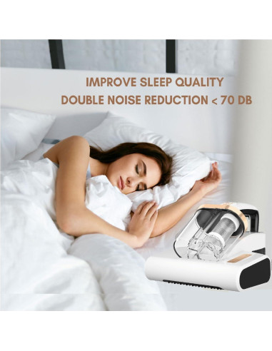 Aspiradora de Colchón Inalámbrica Bigtiger XCQ-1 20Kpa Portátil