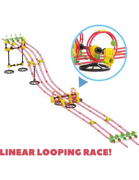 Quercetti Marble League - Conjunto de Carreras 228 Piezas Quercetti Marble League - Conjunto de Carreras 228 Piezas