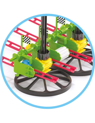 Quercetti Marble League - Conjunto de Carreras 228 Piezas