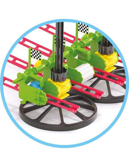 Quercetti Marble League - Conjunto de Carreras 228 Piezas Quercetti Marble League - Conjunto de Carreras 228 Piezas