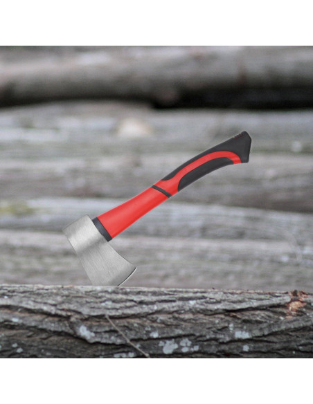 Hacha de Camping EFFICERE 35.56 cm Acero Aleado Mango Fibra de Vidrio