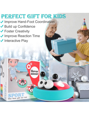 Pelota de Fútbol Flotante LED Coco Elf - Mariquita 19cm