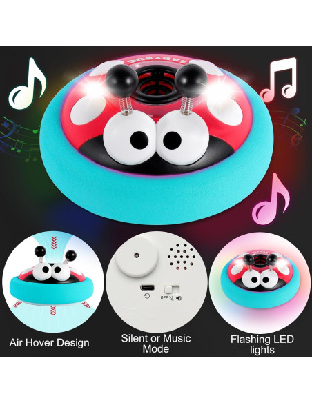 Pelota de Fútbol Flotante LED Coco Elf - Mariquita 19cm