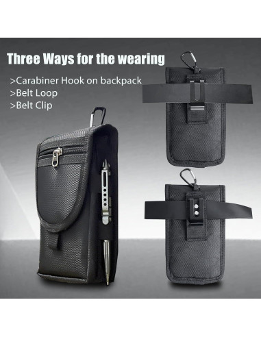 Bolsa de Herramientas de Cintura FAUDRECRO Nylon Resistente