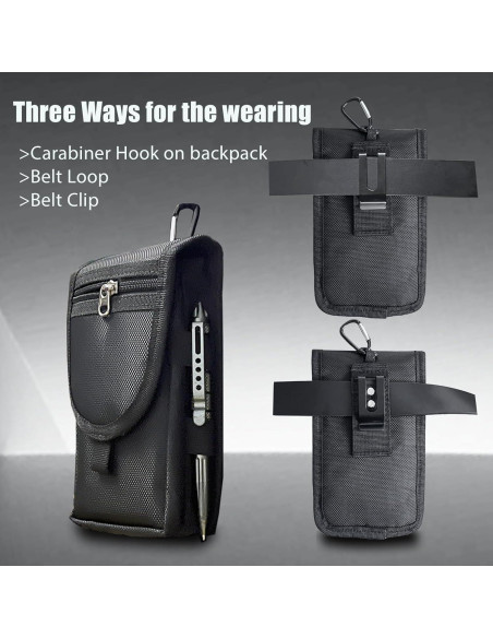 Bolsa de Herramientas de Cintura FAUDRECRO Nylon Resistente