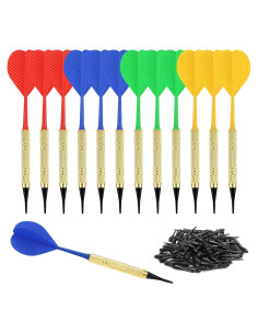 Dardos de Punta Suave Accmor AC8304 - 12 Piezas con 100 Puntas