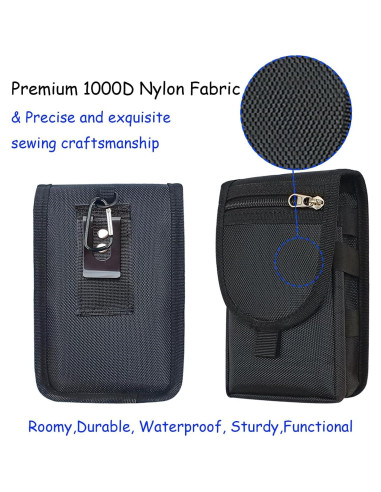 Bolsa de Herramientas de Cintura FAUDRECRO Nylon Resistente