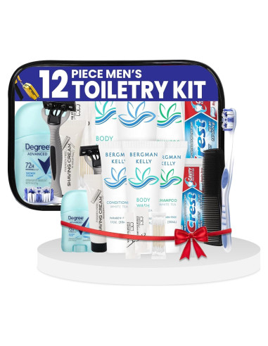 Kit de Aseo de Viaje Trektote - Set de 12 Piezas TSA