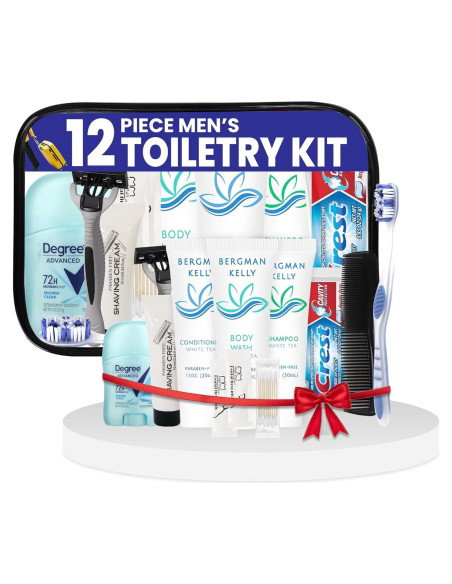 Kit de Aseo de Viaje Trektote - Set de 12 Piezas TSA Kit de Aseo de Viaje Trektote - Set de 12 Piezas TSA