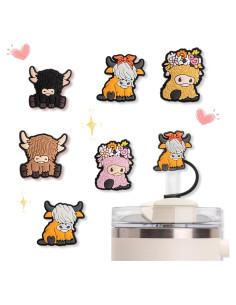 Cubierta de Silicona BCKTW para Pajitas 10mm 6 Piezas