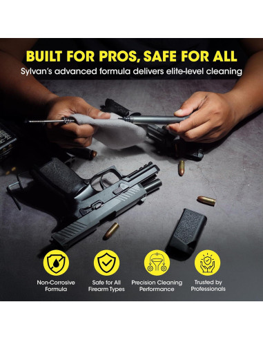 Limpiador Ultrasónico de Armas Sylvan Hills 32 oz (0.95 L) Concentrado