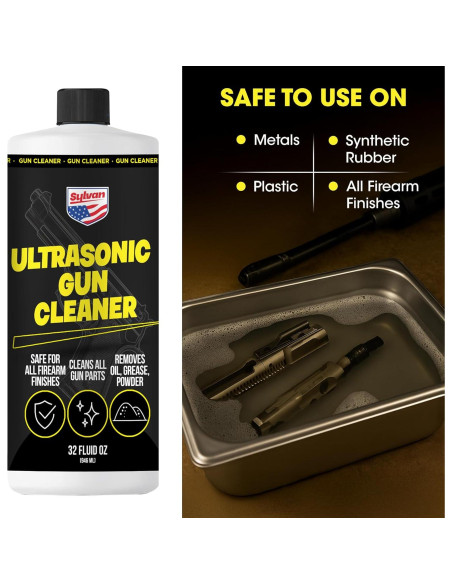 Limpiador Ultrasónico de Armas Sylvan Hills 32 oz (0.95 L) Concentrado