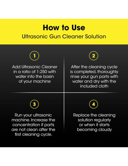 Limpiador Ultrasónico de Armas Sylvan Hills 32 oz (0.95 L) Concentrado