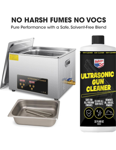 Limpiador Ultrasónico de Armas Sylvan Hills 32 oz (0.95 L) Concentrado