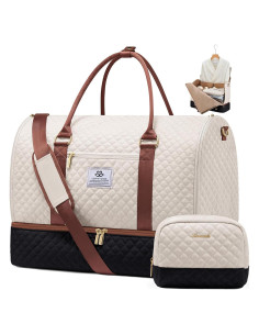 Bolsa de Ropa LOVEVOOK 2 en 1 para Mujeres Impermeable 53L