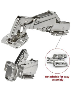 Bisagras de Cocina BADALU 175 Ajustables Ocultas 2 PCS 2