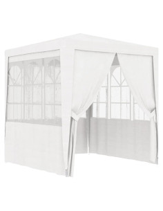 Carpa Profesional ZQQLVOO 2.01x2.01m Blanca Resistente UV y Agua