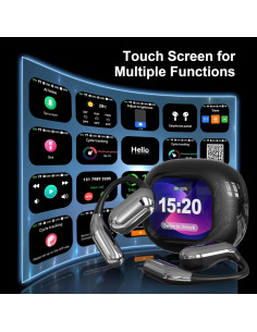 Auriculares Traductor de Idiomas AI OWS Q16 Negro 144 Idiomas 2