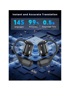 Auriculares Traductores AI PowerlotZero Bluetooth 5.4 145 Idiomas 2