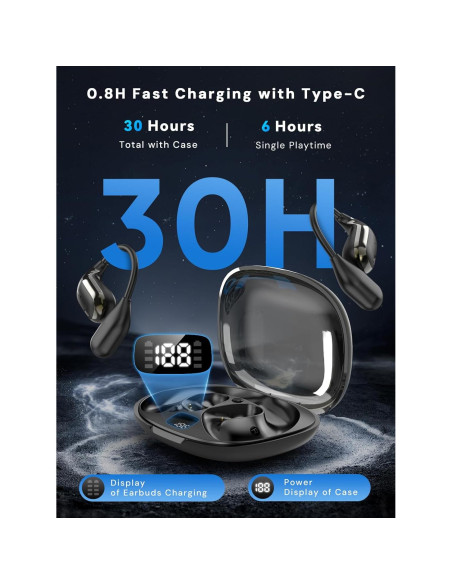 Auriculares Traductores AI PowerlotZero Bluetooth 5.4 145 Idiomas