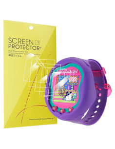 Protector de Pantalla TPU Lamshaw para Tamagotchi Uni 2023 - 6 Paquetes