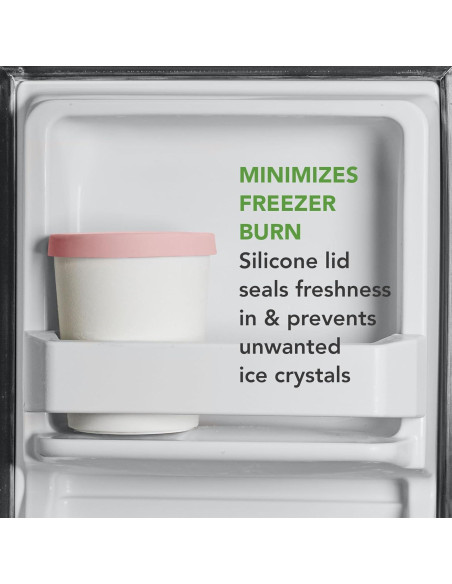 Contenedor de Helado Tovolo Sweet Treat Rosa 0.95L Apilable