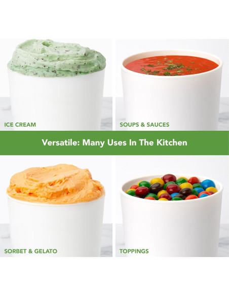 Contenedor de Helado Tovolo Sweet Treat Rosa 0.95L Apilable