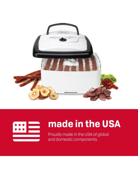 Deshidratador de Alimentos NESCO FD-80A 700W Blanco Cuadrado