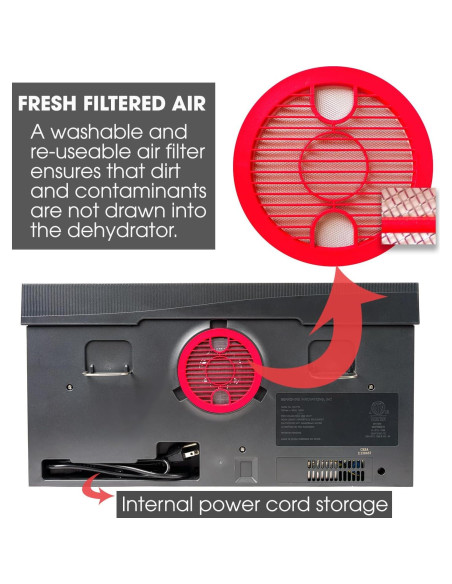 Deshidratador de Alimentos Plegable Brod & Taylor DR-710S