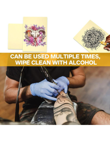 Kit de Práctica de Tatuaje TRIRITE 6 Piezas 30x21 cm