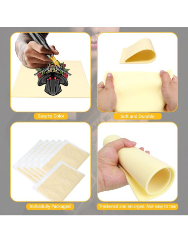 Kit de Práctica de Tatuaje TRIRITE 6 Piezas 30x21 cm