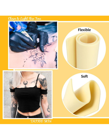 Kit de Práctica de Tatuaje TRIRITE 6 Piezas 30x21 cm