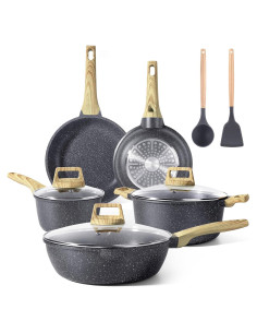 Juego de Ollas y Sartenes GiPP Antiadherente 10 Piezas