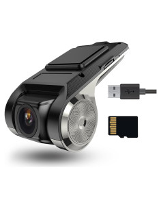 Cámara de Tablero Hikity 1080P HD con Tarjeta 32GB y USB