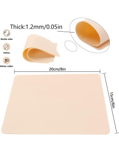 10 Piezas Piel de Tatuaje Doble Cara 20.32x15.24cm CICITOYWO 2