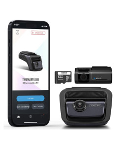 Cámara de Tablero Thinkware U3000 4K Doble con Radar y GPS