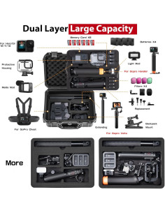 Estuche Duro Organizador STARTRC para GoPro Hero 13/12/11/10/9 2