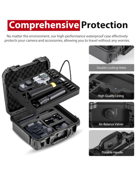 Estuche Duro Organizador STARTRC para GoPro Hero 13/12/11/10/9