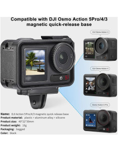 Adaptador Magnético FitStill para DJI Osmo Action 5/4/3 2