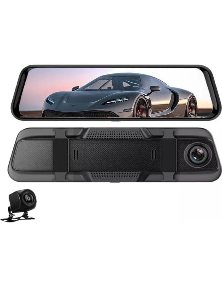 Espejo Cámara Salpicadero 10" Dual 2K HD WDHOICAR