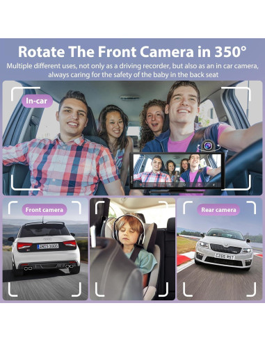 Estéreo Carpuride W904 10.26" con Cámara 4K y Android Auto