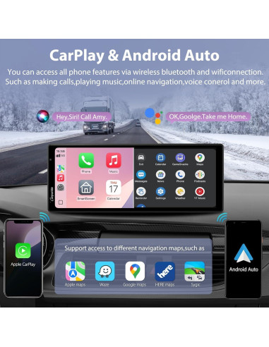 Estéreo Carpuride W904 10.26" con Cámara 4K y Android Auto
