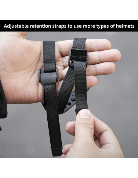 Montura de Correa de Barbilla Magnética SOH para Casco de Motocicleta Montura de Correa de Barbilla Magnética SOH para Casco de Motocicleta